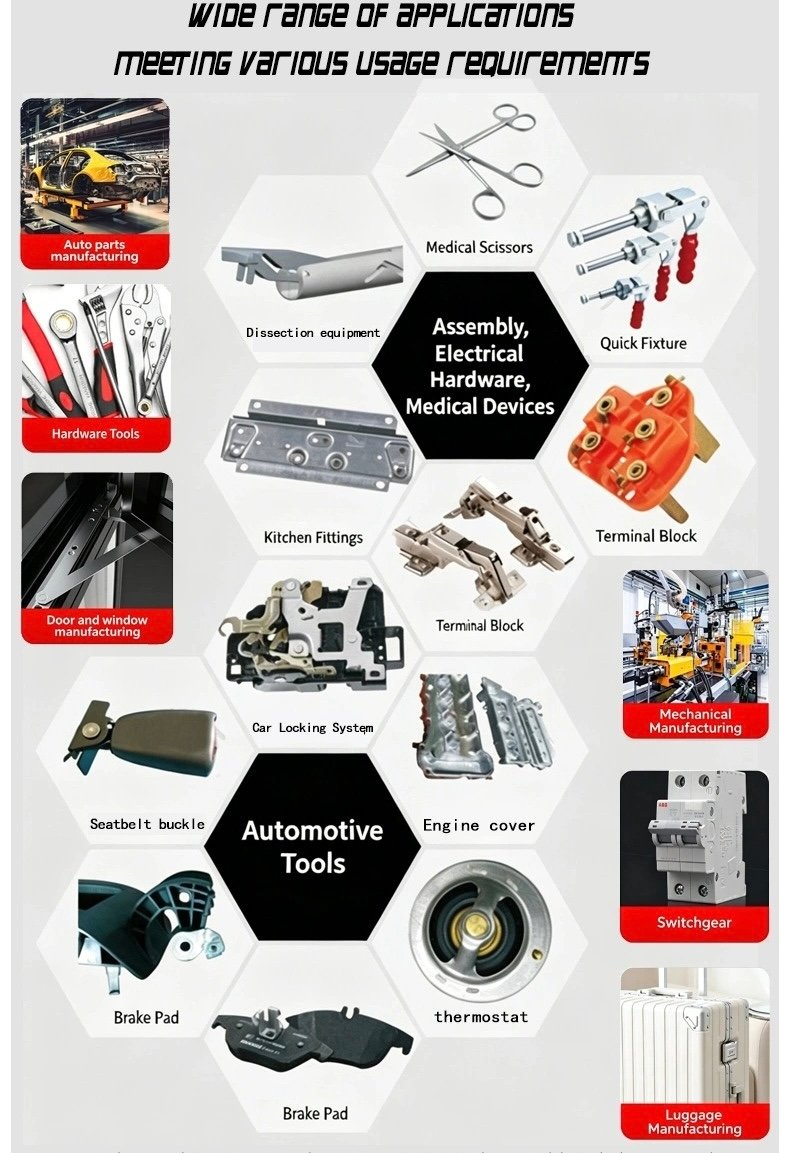 HZX-R4250A automatic hardware riveting machine applications