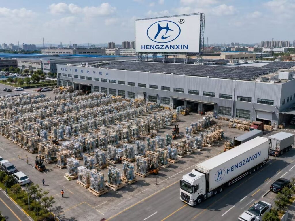 Hengzanxin machinery factory 3000 square meters manufacturing base exterior
