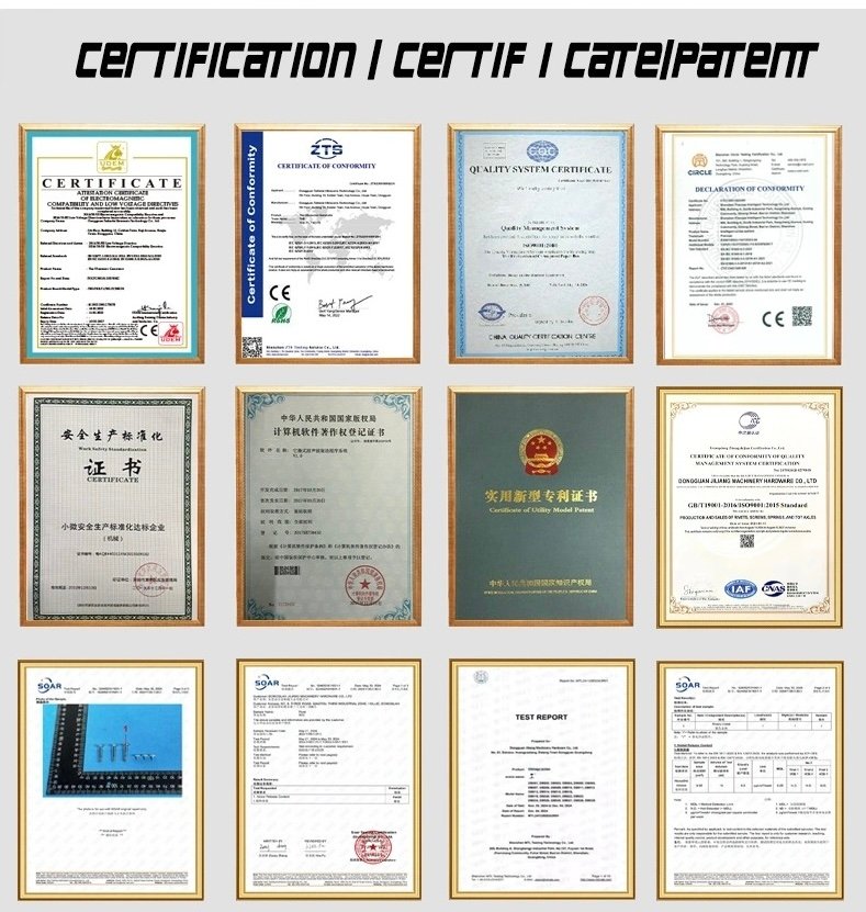 Hengzanxin riveting machinery factory official certifications and compliance