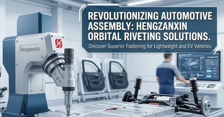 Hengzanxin orbital riveting machine for precision automotive assembly.